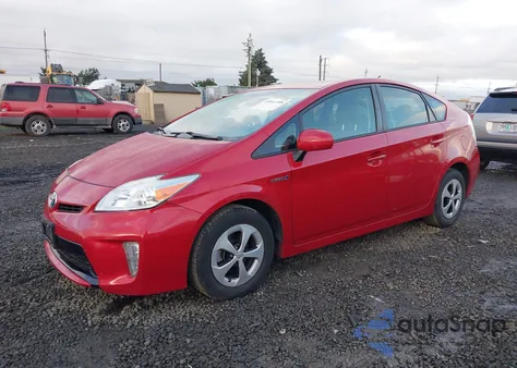 2013 Toyota Prius Two z USA, uszkodzony, nr VIN JTDKN3DU6D1699630